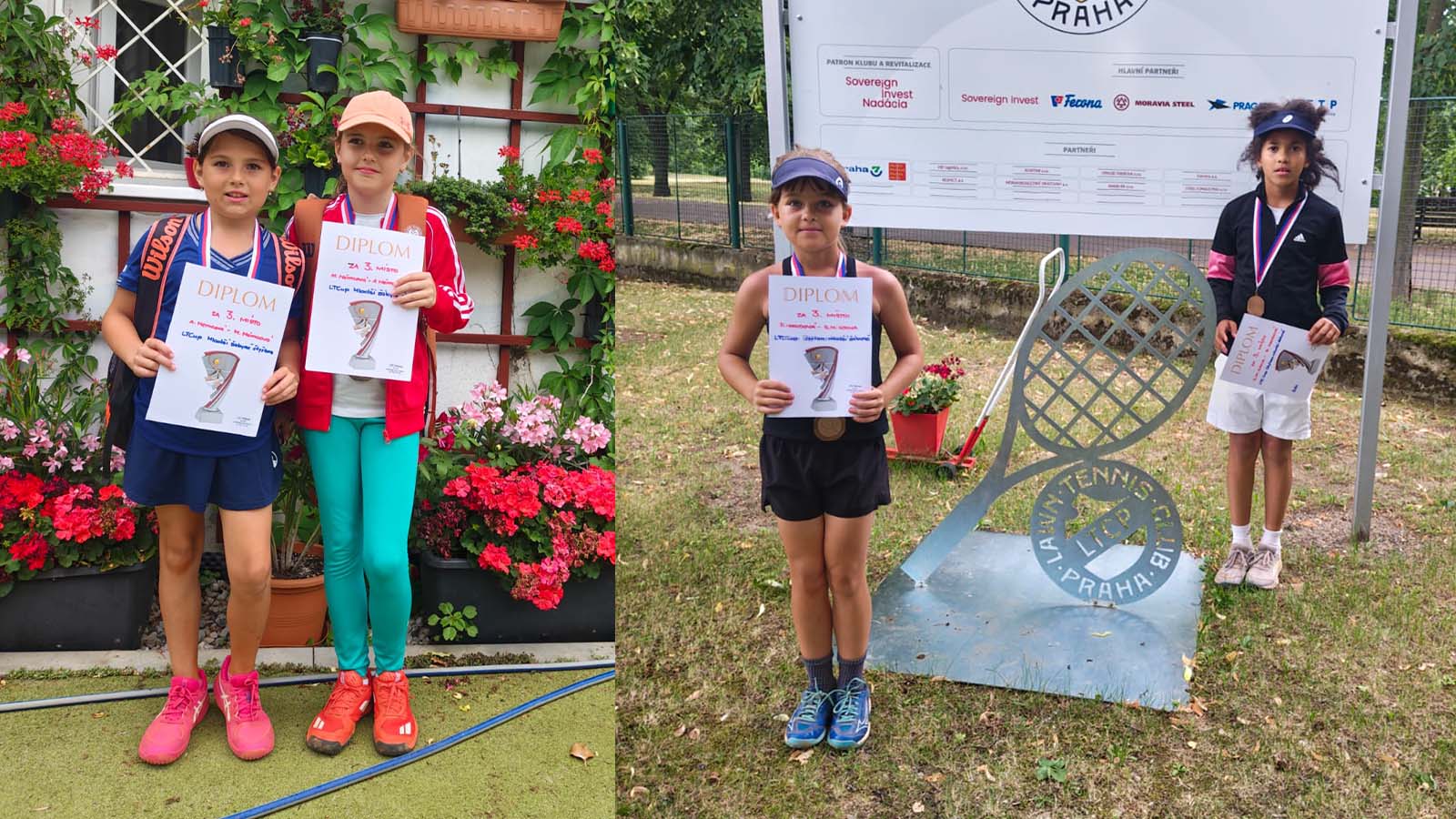 Bronzové finalistky z LTC Cupu